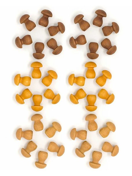 Grapat Mandala paddenstoel elementen