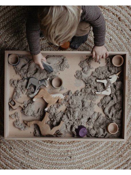 Maan verontschuldigen luisteraar Grapat houten speelbak - Ziloen