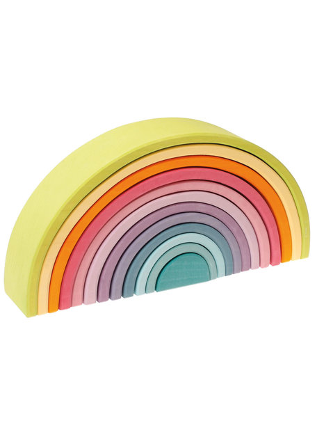 Grimm's Regenboog groot 12-delig - Pastel