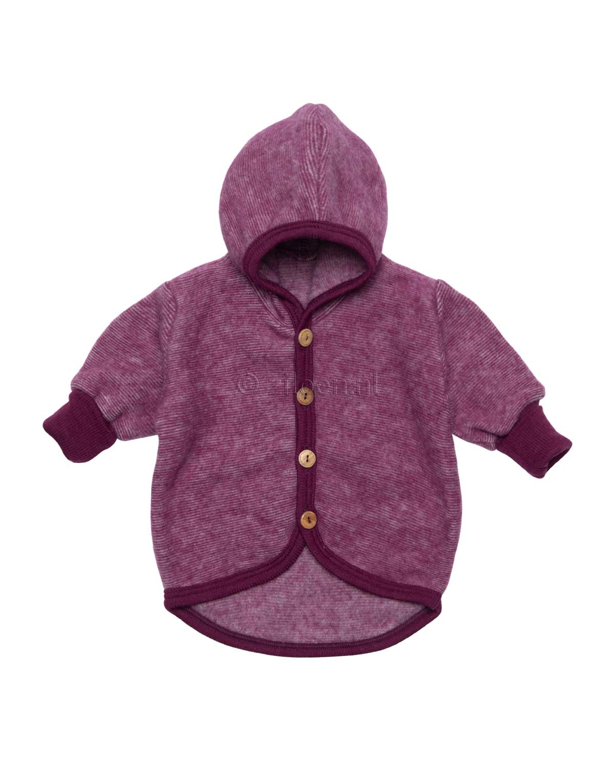 Breipatroon Babyjasje met capuchon