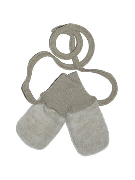 Cosilana Wantjes van wolfleece - beige