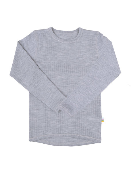 Joha Kinder longsleeve van wol - grijs