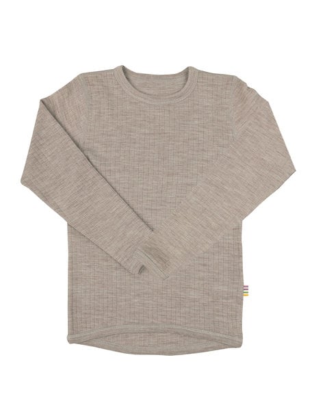 Joha Kinder longsleeve van wol - sesame