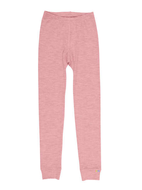 Joha Legging van wol - oud roze