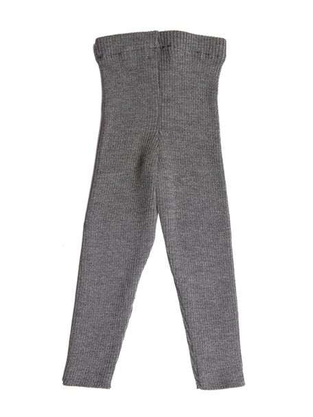 Reiff Rib legging van wol - grijs