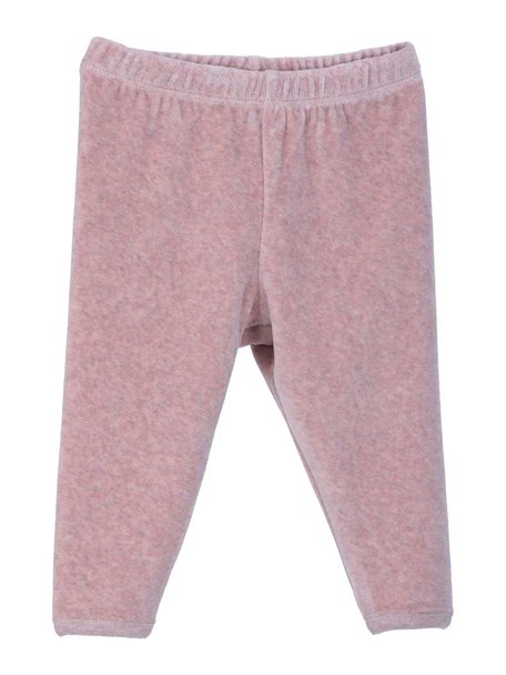 Serendipity Baby legging van velours - poeder roze