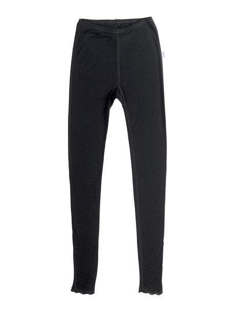 Joha Wollen dames legging Cecilie - zwart