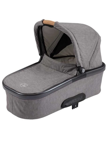 Naturkind Kinderwagen Lux Evo mottled grey - basis model inclusief reiswieg