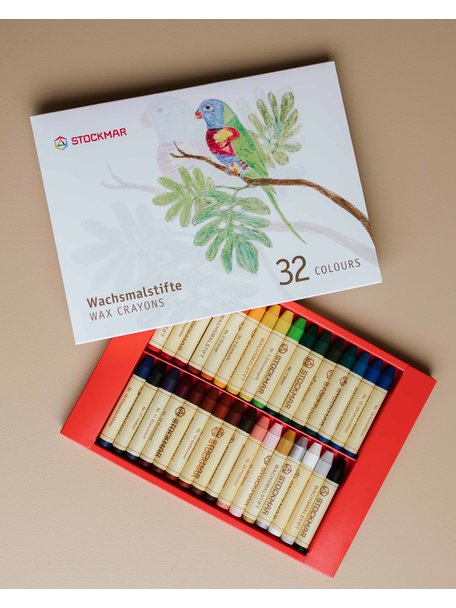 Stockmar Bijenwas krijtstiftjes 32 stuks