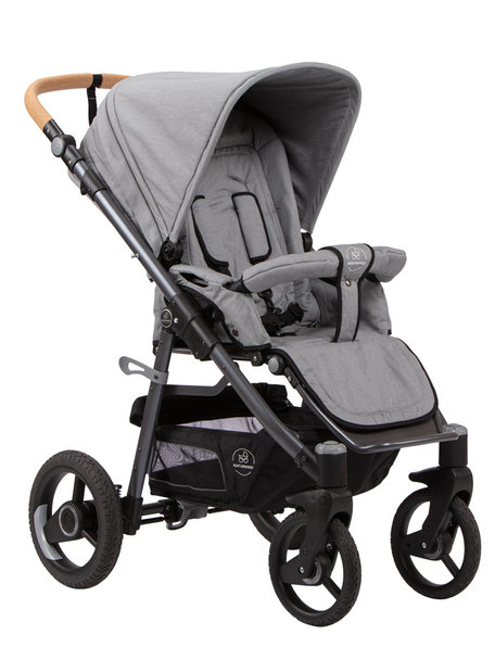 Naturkind Kinderwagen Lux Evo mottled grey - basis model