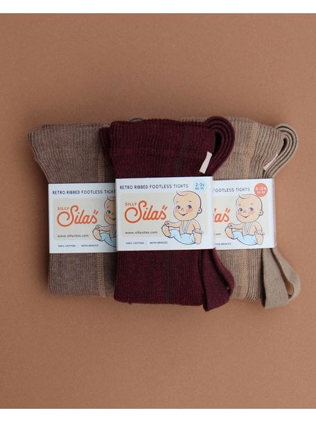 Silly Silas Maillot met bretels zonder voetjes - cacao blend