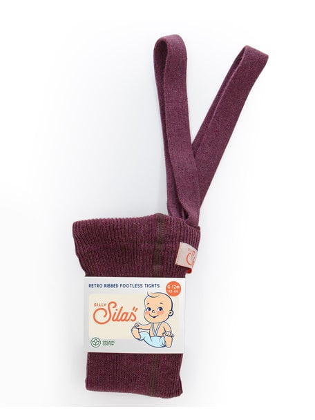 Silly Silas Maillot met bretels zonder voetjes - fig blend