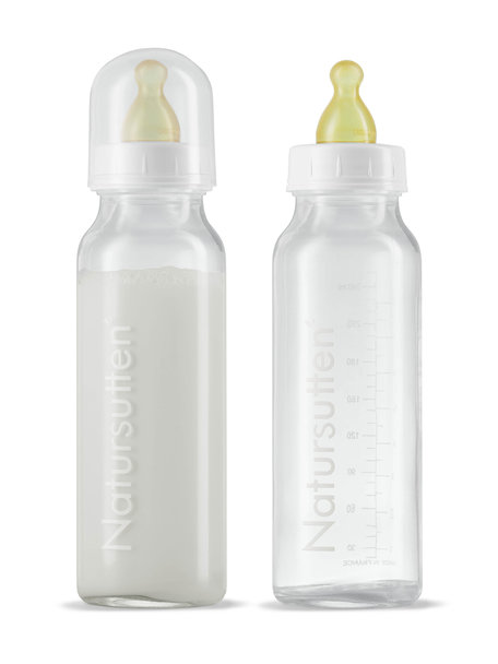 Natursutten Glazen babyfles 2 stuks - 240ml