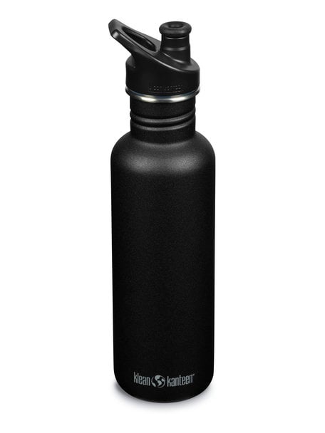 Klean Kanteen Drinkfles Classic 800 ml - zwart