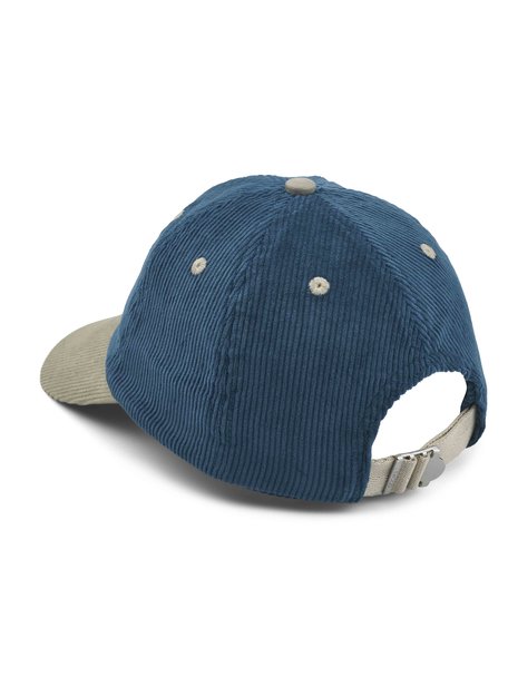 Liewood Danny corduroy cap - surf blue