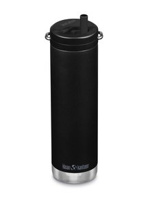 Klean Kanteen TKWide thermosfles met twistdop 592 ml - mat zwart