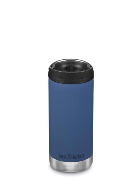 Klean Kanteen TKWide thermosfles met koffiedop 355 ml - donkerblauw