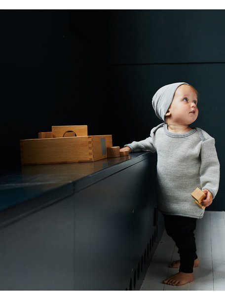 Wooden Story Houten speelgoed blokken in bak - naturel 30 blokken