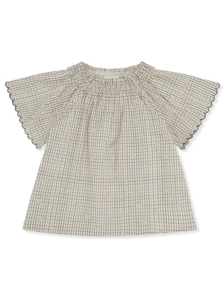 Konges Sløjd Bitsy blouse - three leaf check