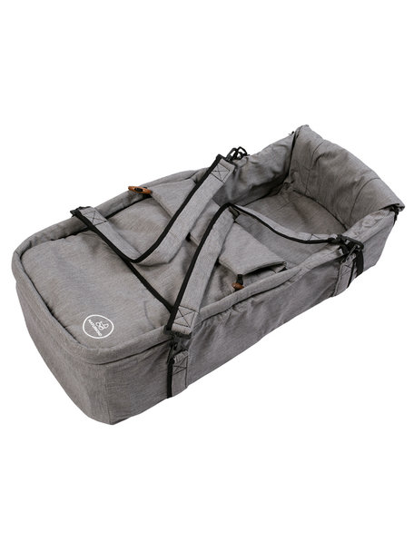 Naturkind Kinderwagen Ida mottled grey - basis model inclusief reismand