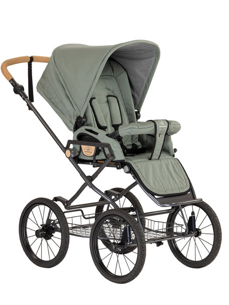 Naturkind Kinderwagen Ida jade - basis model inclusief reismand