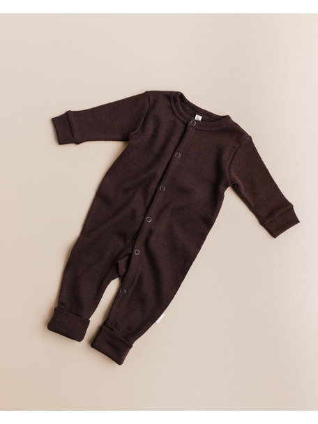 Unaduna Wollen jumpsuit 2 in 1 feet - kladdkaka