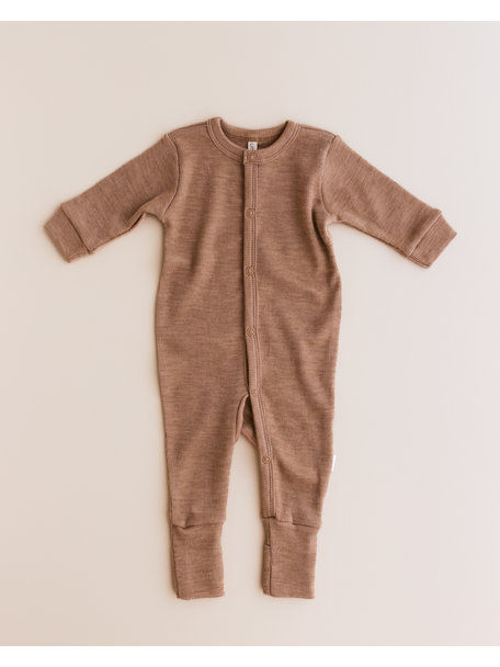 Unaduna Wollen jumpsuit 2 in 1 feet - semla