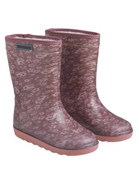 En Fant Thermoboots print - withered rose