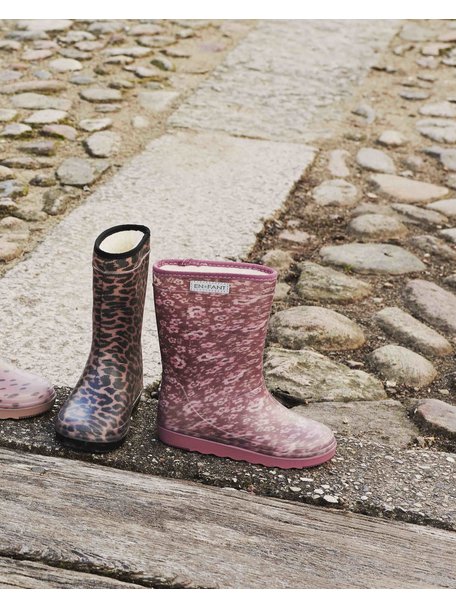 En Fant Thermoboots print - withered rose