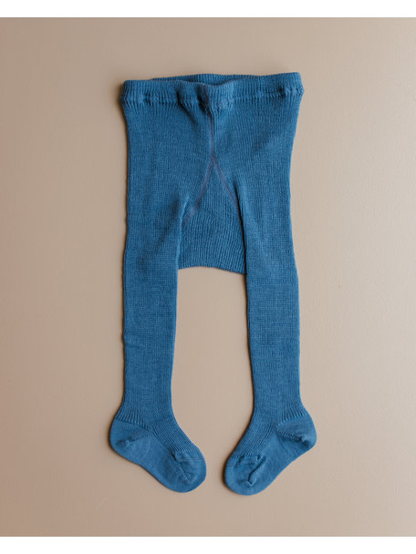 Grödo Wollen maillot baby - jeansblauw
