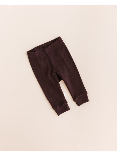 Unaduna Babylegging tiny rib wol - kladdkaka