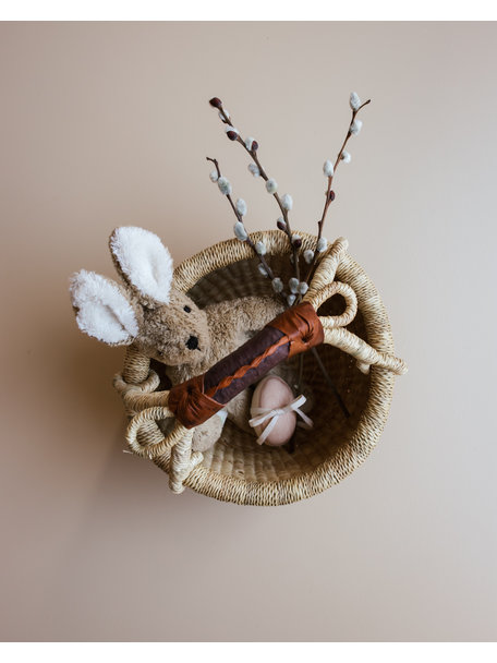 Handmade in Ghana Handgevlochten kindermand - ø 15-20cm