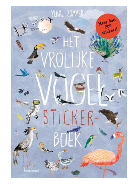 Lemniscaat Stickerboek - vrolijke vogel