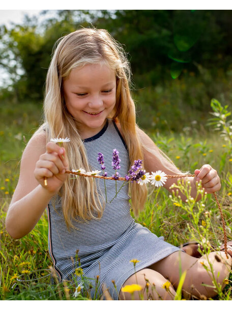 Huckleberry Halsketting van verse bloemen