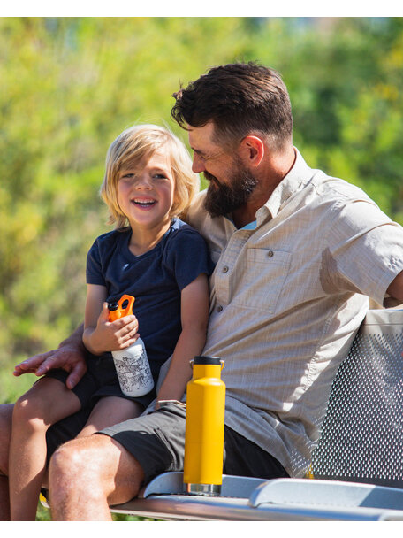 Klean Kanteen Kid Sport fles 355 ml - tijgers