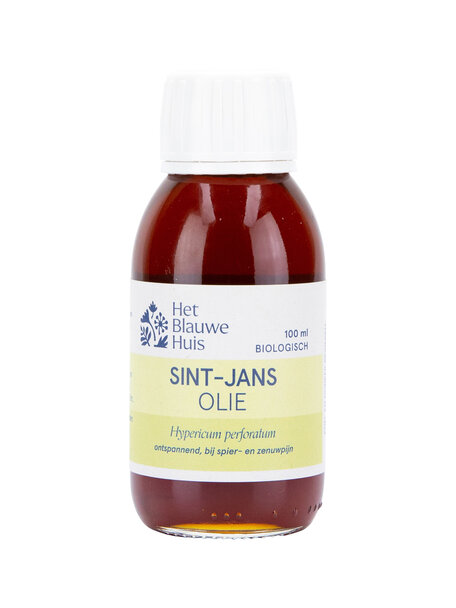 Het Blauwe Huis Biologische Sint Jans Olie 100ml