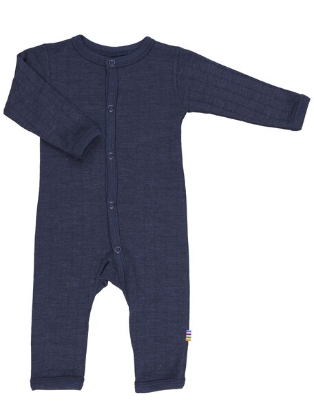 Joha Jumpsuit van wol zijde - donkerblauw