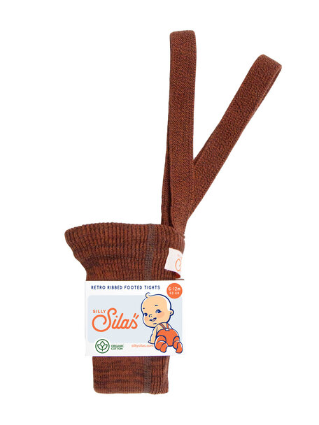 Silly Silas Maillot met bretels van katoen - spicy chai