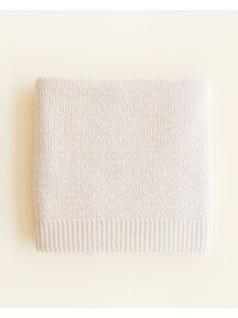 Hvid Baby deken van wol Dora - cream