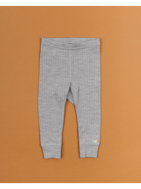 Joha Baby legging van wol - grijs