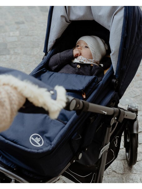 Naturkind Kinderwagen Lux Evo topas - basis model inclusief reismand