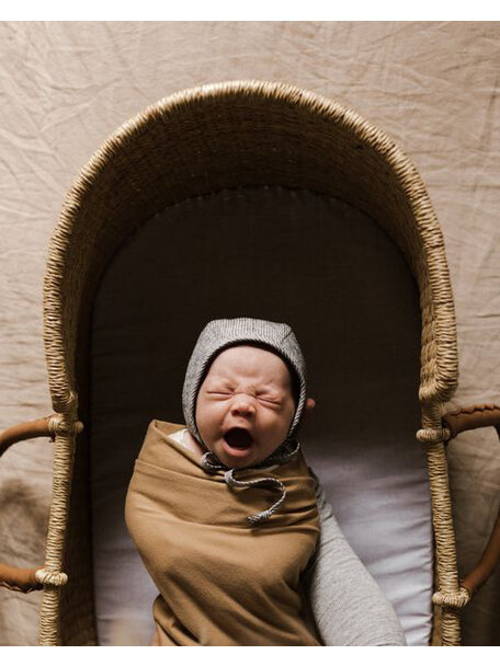 Handmade in Ghana Handgevlochten Moses babymand