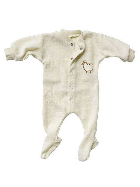 Engel Natur jumpsuit van wol - naturel