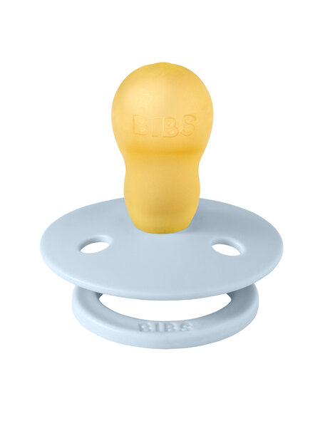 Bibs Fopspeen natuurrubber - baby blue