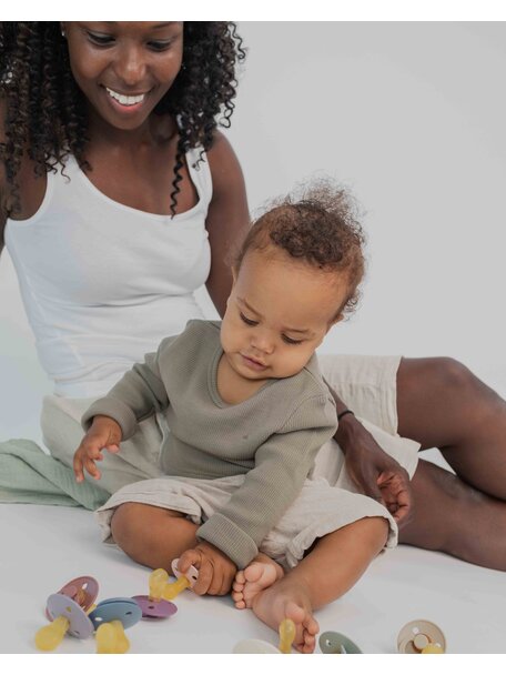 Bibs Fopspeen natuurrubber - pineapple