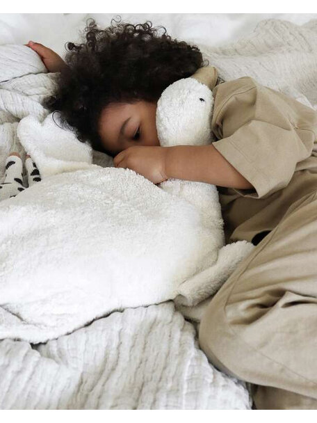 Senger Warmte knuffel gans groot - wit