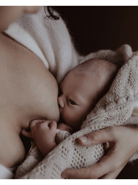 Disana Baby deken van wol - naturel  cadeauverpakking