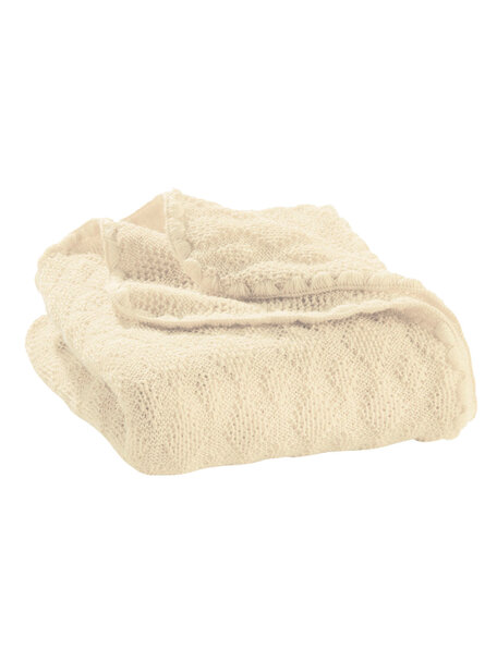 Disana Baby deken van wol - naturel  cadeauverpakking
