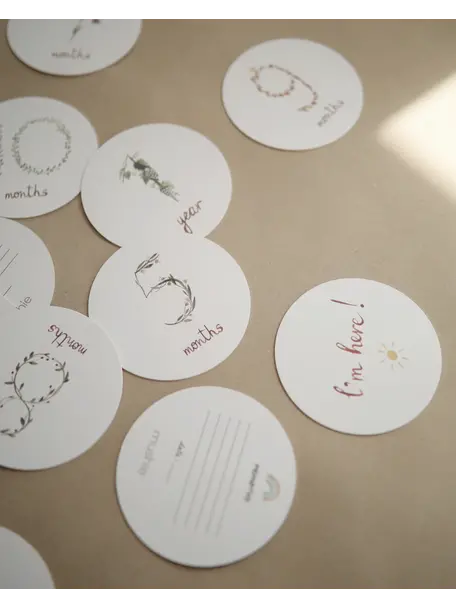 Mushie Milestone kaarten