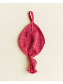 Hvid Titi speen- en knuffeldoekje - lollipop